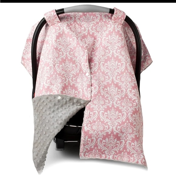 Kids N Such Fall Weather Infant Baby Car Seat Cover Nursing Cover - Picture 3 of 8